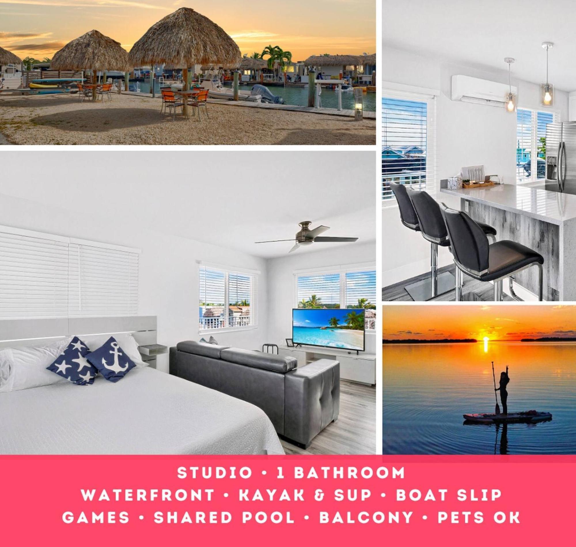 Waterfront Studio 2, Couples Oasis, Kayaks, Pool Jewfish エクステリア 写真